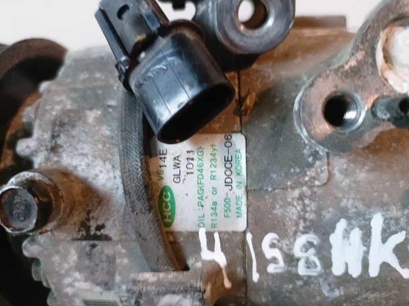 Recambio de compresor aire acondicionado para hyundai i30 (gd) d4fb referencia OEM IAM F500JDCCE06  