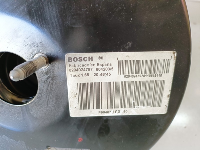 Recambio de servofreno para citroen c5 berlina rhr referencia OEM IAM 0204024797  