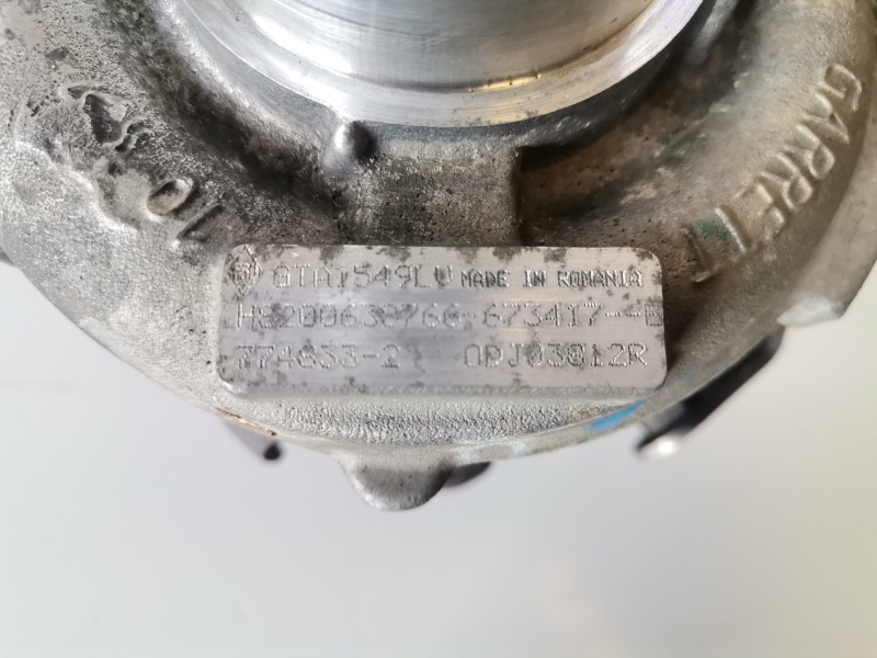 Recambio de turbocompresor para nissan qashqai (j10) m9r856 referencia OEM IAM H8200638766/7748330  