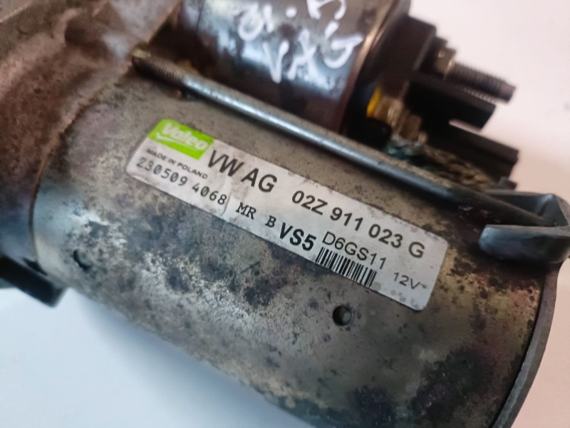 Recambio de motor arranque para volkswagen scirocco (137) cavd referencia OEM IAM D6GS11  