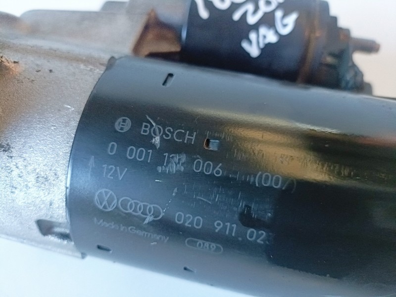 Recambio de motor arranque para audi a3 (8l) avu referencia OEM IAM 0001121006  