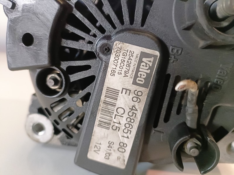 Recambio de alternador para renault laguna ii grandtour (kg0) l7x731 referencia OEM IAM 9645865180  