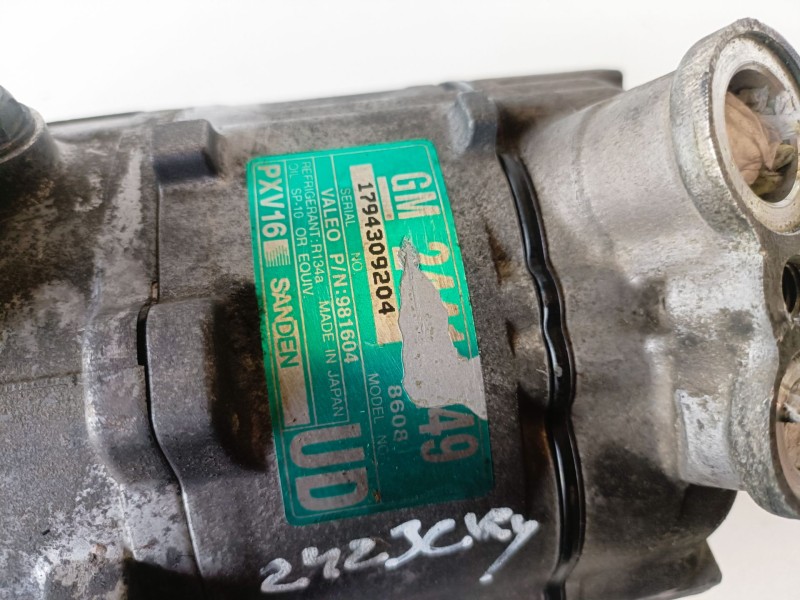 Recambio de compresor aire acondicionado para saab 9-3 berlina d223l referencia OEM IAM 24411249  