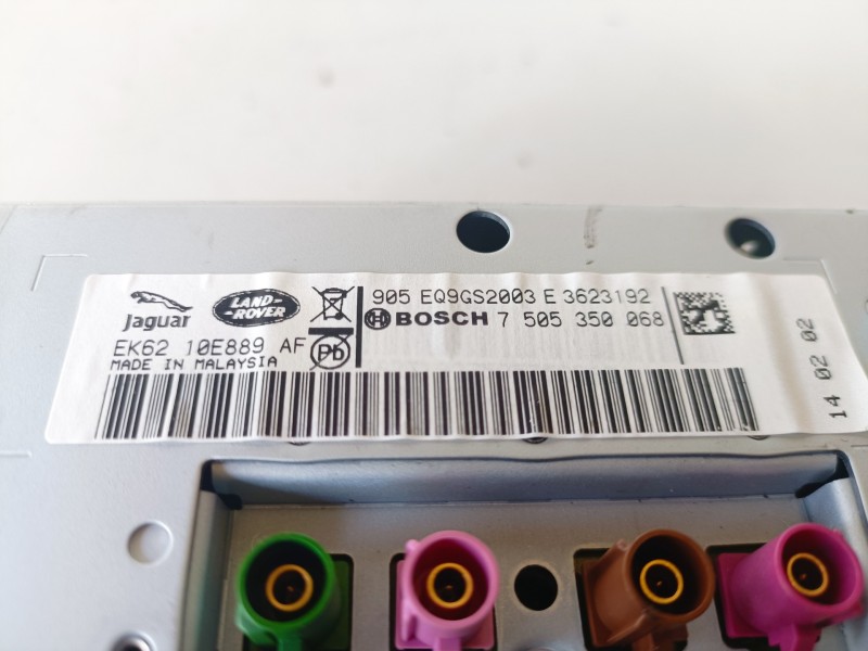Recambio de pantalla multifuncion para land rover range rover sport 306dt referencia OEM IAM 7505350068  