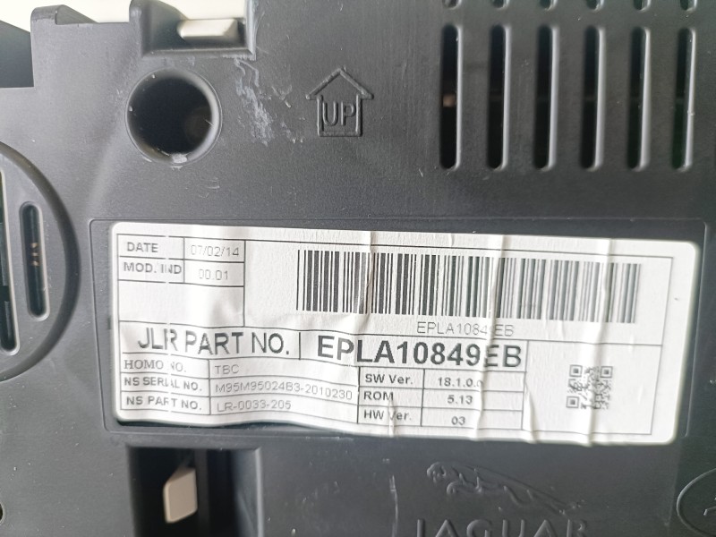 Recambio de cuadro instrumentos para land rover range rover sport 306dt referencia OEM IAM EPLA10849EB  