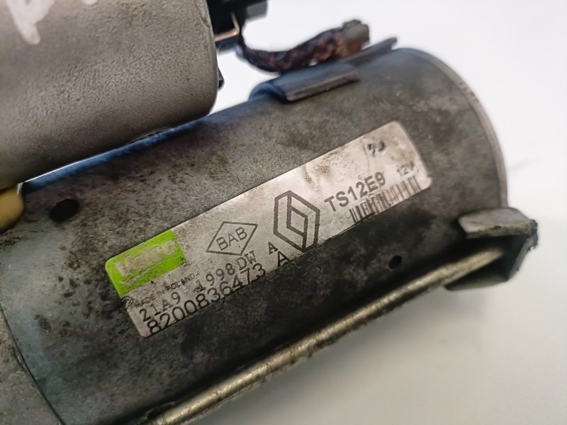 Recambio de motor arranque para dacia sandero k9k796 referencia OEM IAM   