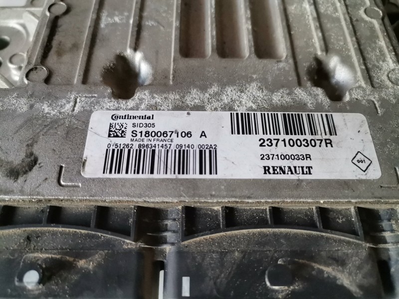 Recambio de centralita motor uce para renault megane iii coupe k9k832 referencia OEM IAM S180067106A  