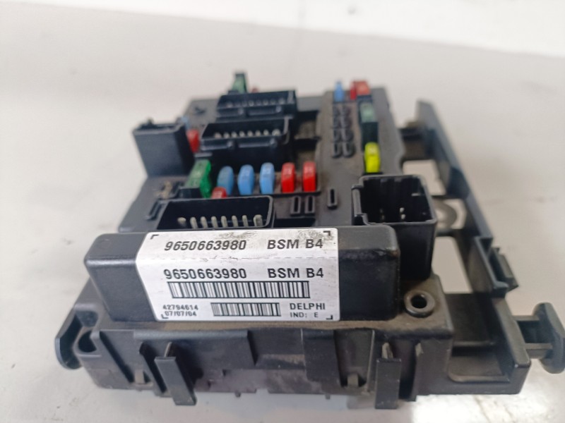 Recambio de caja reles / fusibles para peugeot 307 break / sw (s1)(04.2002) rfn referencia OEM IAM 9650663980  