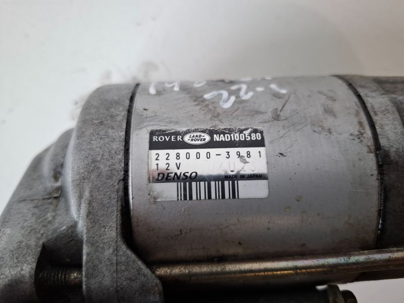 Recambio de motor arranque para land rover freelander (ln)(01.1998) 20t2n referencia OEM IAM 2280003981  
