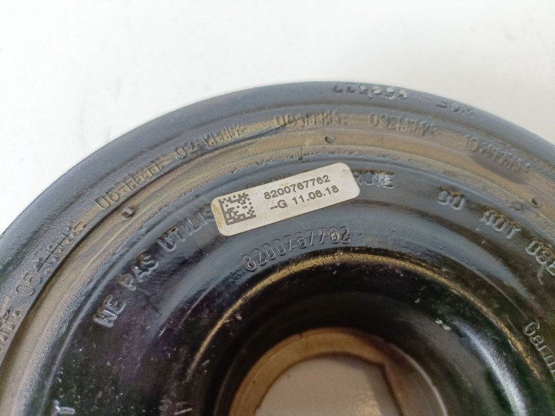 Recambio de polea cigueñal para renault latitude m9r824 referencia OEM IAM 8200767762  