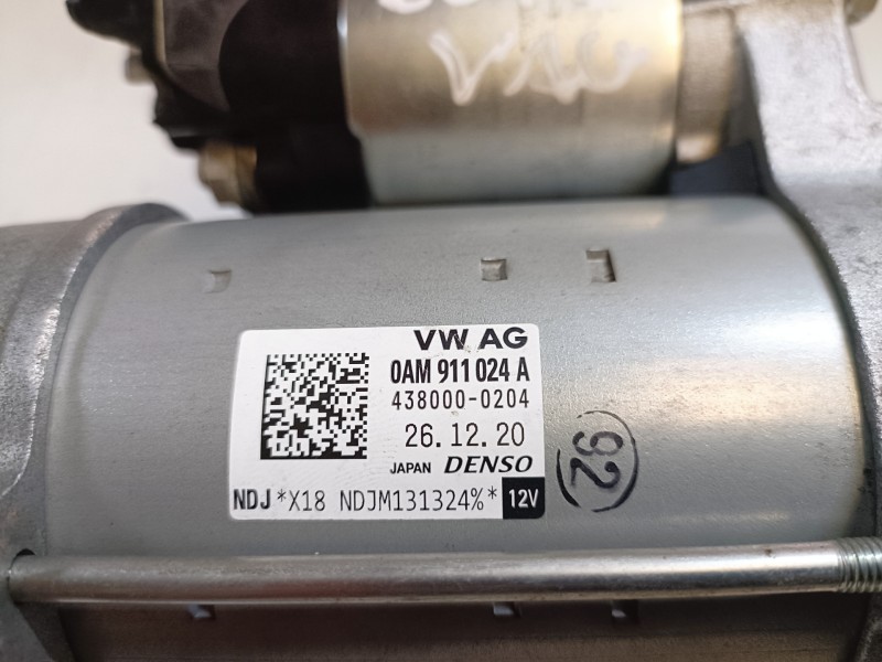 Recambio de motor arranque para volkswagen polo vi (aw1)(08.2017) dla referencia OEM IAM 0AM911024A/4380000204  