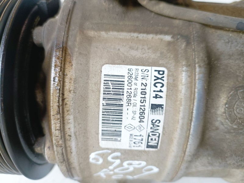 Recambio de compresor aire acondicionado para renault kadjar r9m414 referencia OEM IAM 926001268R  