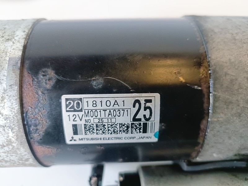 Recambio de motor arranque para mitsubishi asx (ga0w) 4n13 referencia OEM IAM M001TA0371  