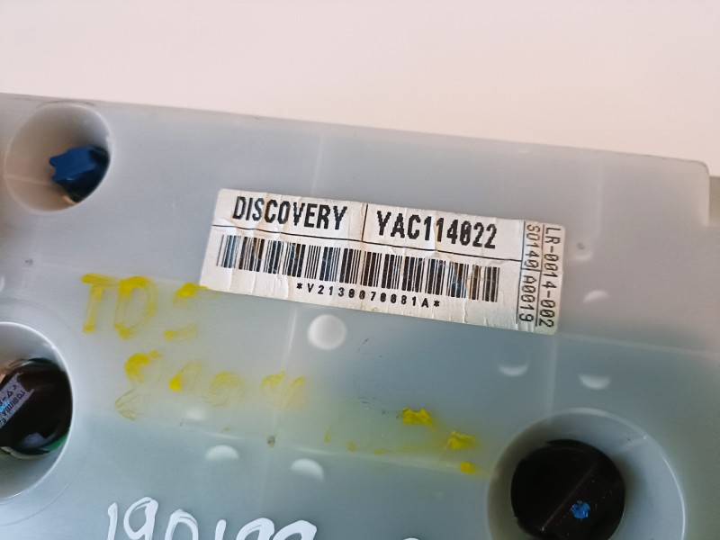 Recambio de cuadro instrumentos para land rover discovery (lt) 10p referencia OEM IAM YAC114022  