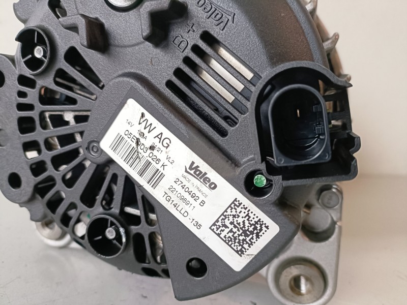Recambio de alternador para volkswagen polo vi (aw1)(08.2017) dla referencia OEM IAM 05E903026K  