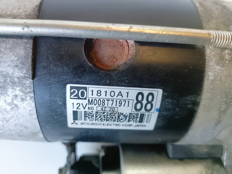 Recambio de motor arranque para mitsubishi asx (ga0w) 4n13 referencia OEM IAM M008T71971  