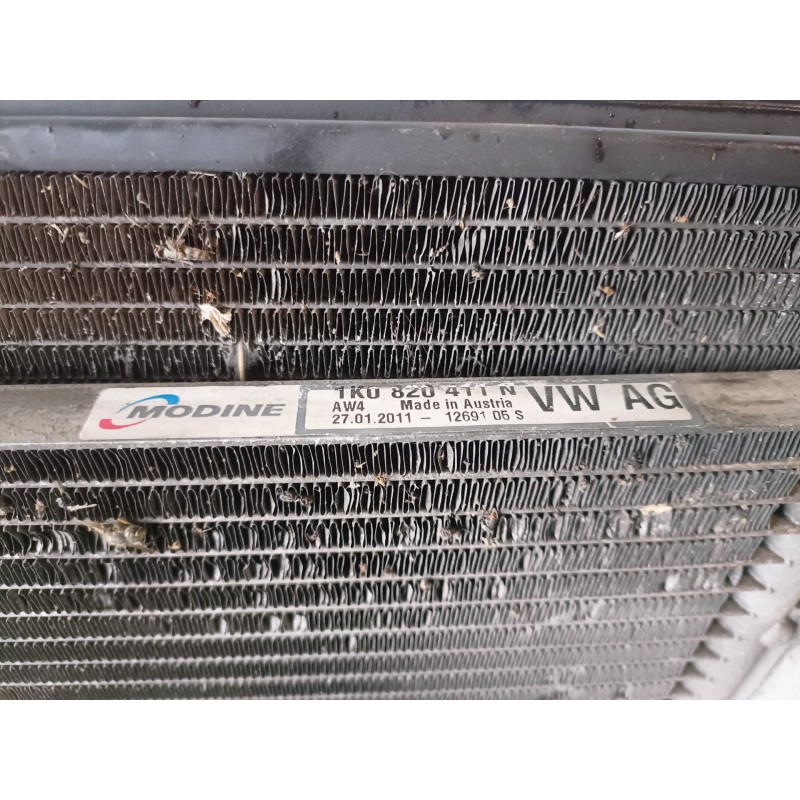 Recambio de condensador / radiador aire acondicionado para volkswagen golf vi variant (aj5) cax referencia OEM IAM 1K0820411N  