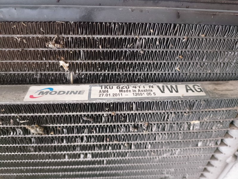 Recambio de condensador / radiador aire acondicionado para volkswagen golf vi variant (aj5) cax referencia OEM IAM 1K0820411N  