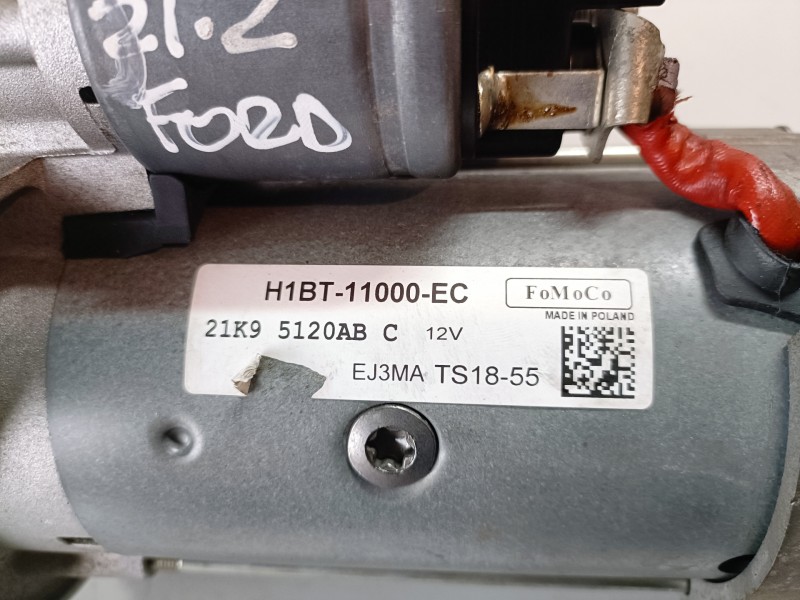 Recambio de motor arranque para ford ecosport (cr6) z2jb referencia OEM IAM H1BT11000EC/TS1855  