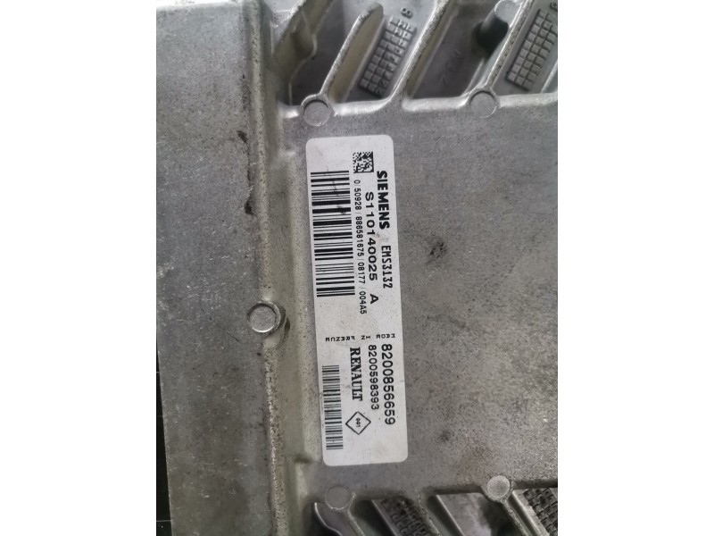 Recambio de centralita motor uce para dacia sandero k7j710 referencia OEM IAM 8200856659/S110140025A/8200598393  