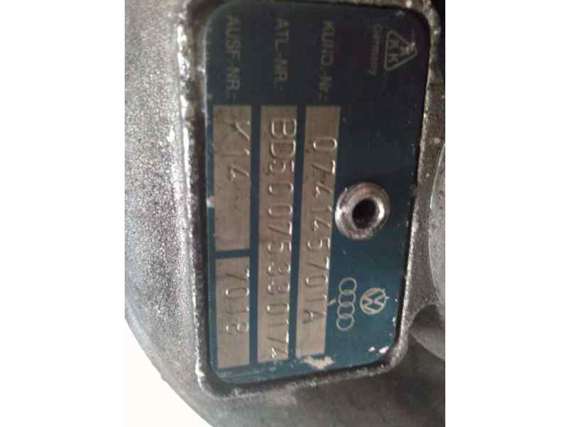 Recambio de turbocompresor para volkswagen t4 transporter referencia OEM IAM   