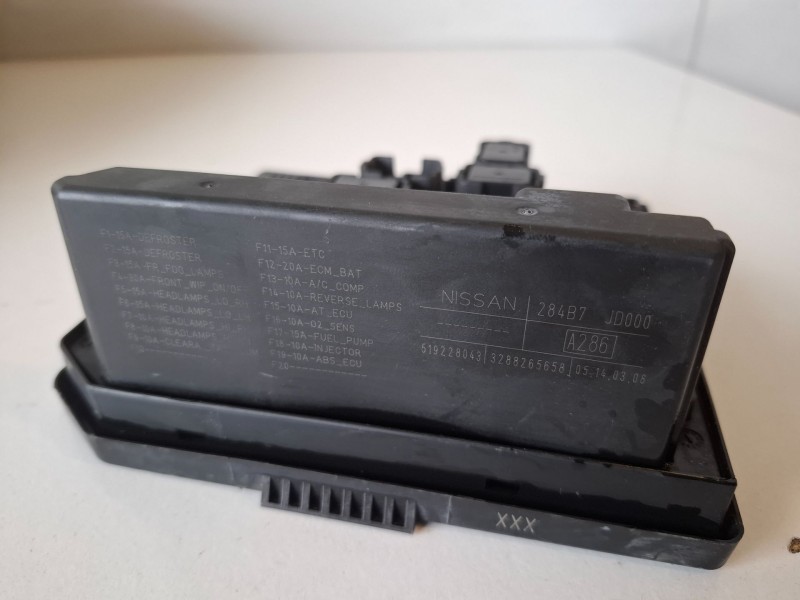 Recambio de caja reles / fusibles para nissan qashqai (j10) r9m406 referencia OEM IAM 519228043  