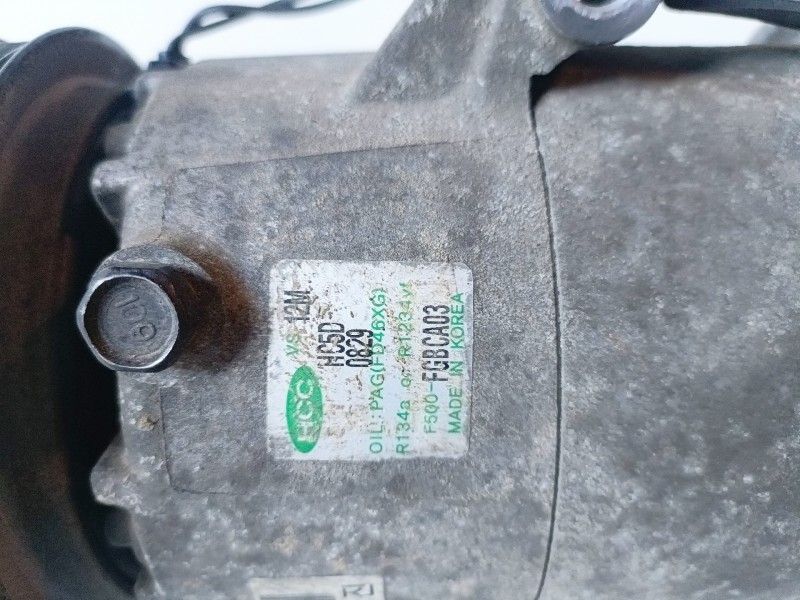Recambio de compresor aire acondicionado para hyundai i20 (pb) d4fc referencia OEM IAM F500FGBCA03  