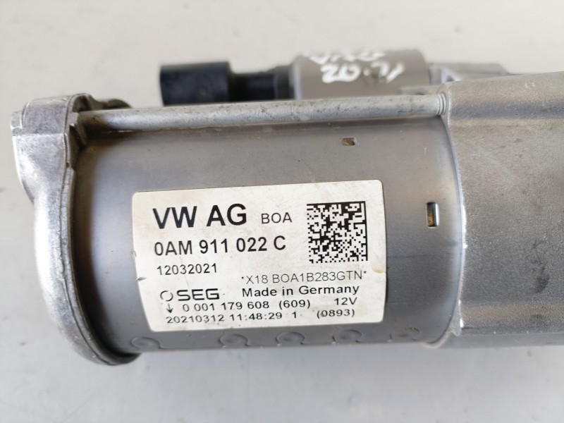 Recambio de motor arranque para volkswagen polo vi (aw1)(08.2017) dla referencia OEM IAM 0AM911022C/0001179608  