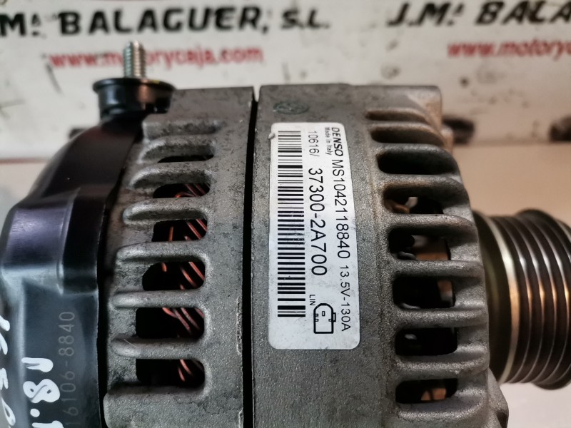 Recambio de alternador para kia ceed (cd) d4fb referencia OEM IAM 373002A700  