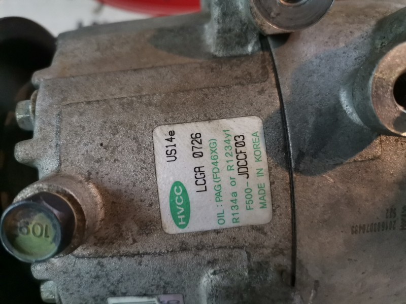 Recambio de compresor aire acondicionado para kia ceed (cd) d4fb referencia OEM IAM F500JDCCF03  