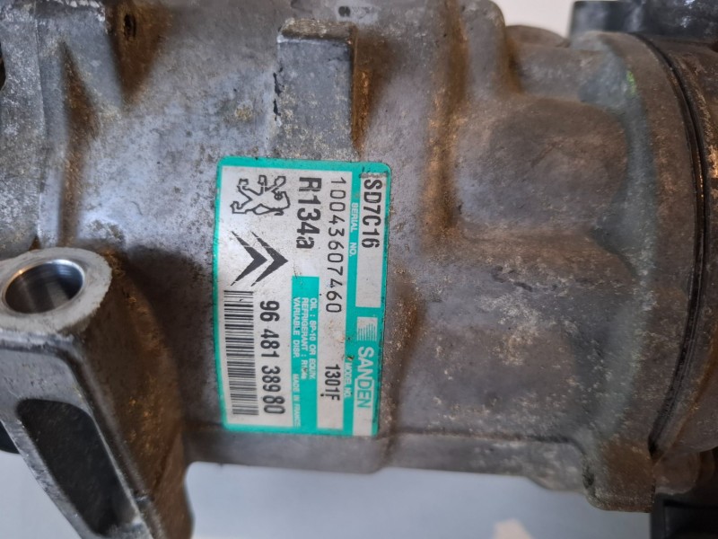 Recambio de compresor aire acondicionado para citroen c5 break rhr referencia OEM IAM 9648138980  
