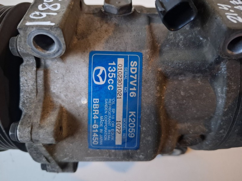 Recambio de compresor aire acondicionado para mazda 3 berlina (bl) y6 referencia OEM IAM BBR461450  