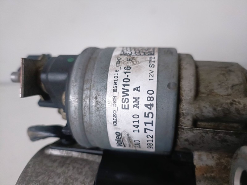 Recambio de motor arranque para citroen c5 aircross hn05 referencia OEM IAM 9812715480  