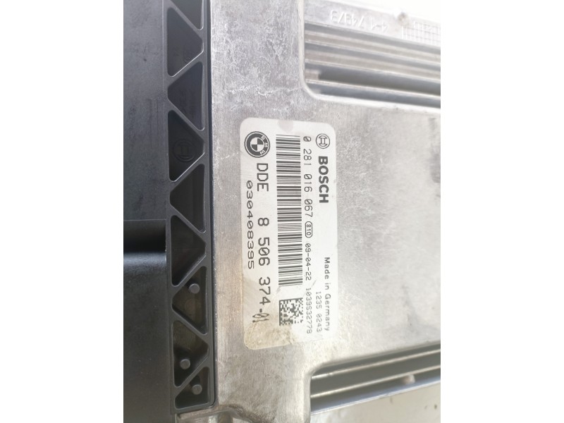Recambio de centralita motor uce para bmw serie 1 coupe (e82) n47d20c referencia OEM IAM 0281016067  