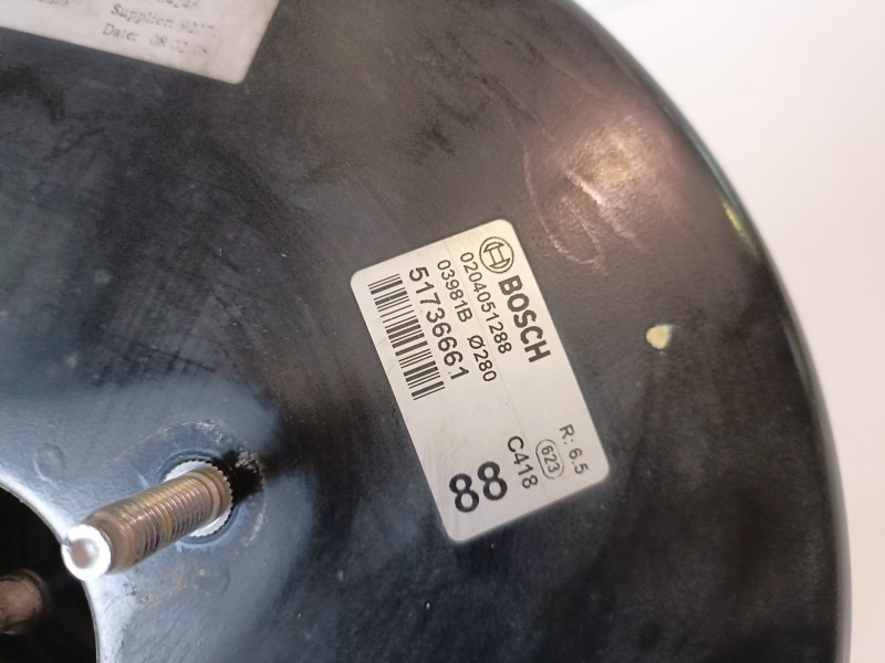 Recambio de servofreno para fiat ducato 3 camión 30 4hv referencia OEM IAM 0204051288/51736661  