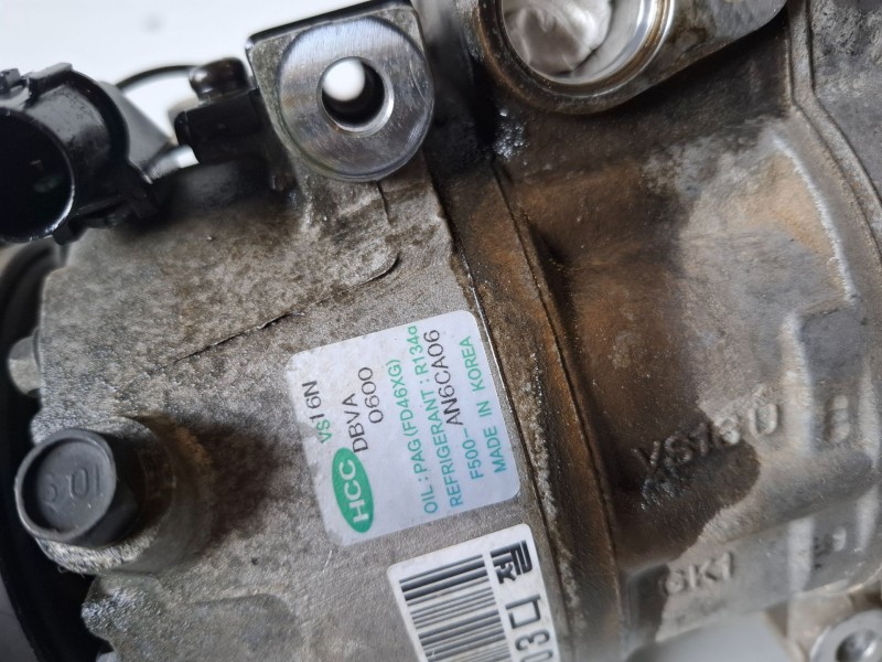 Recambio de compresor aire acondicionado para hyundai i30 (fd) d4fb referencia OEM IAM F500AN6CA06  