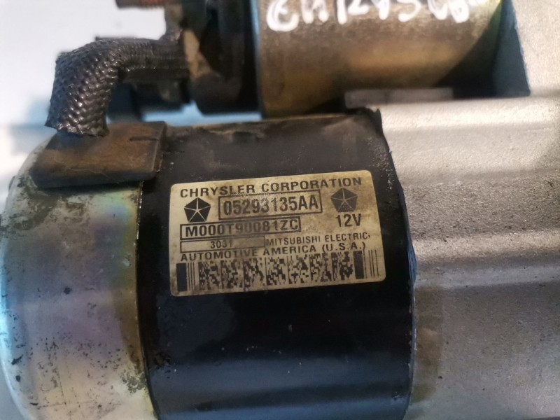 Recambio de motor arranque para chrysler pt cruiser ejd referencia OEM IAM M000T90081ZC  