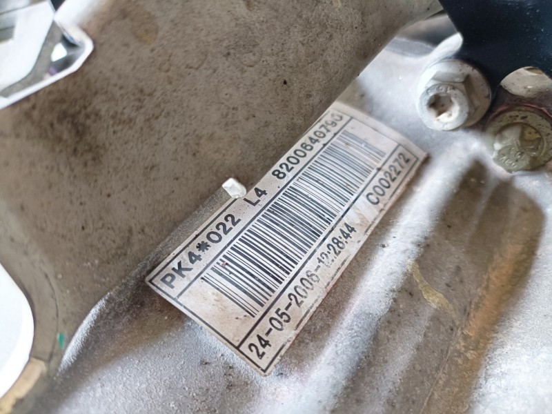 Recambio de caja cambios para renault scenic ii (jm) m9r700 referencia OEM IAM PK4022  