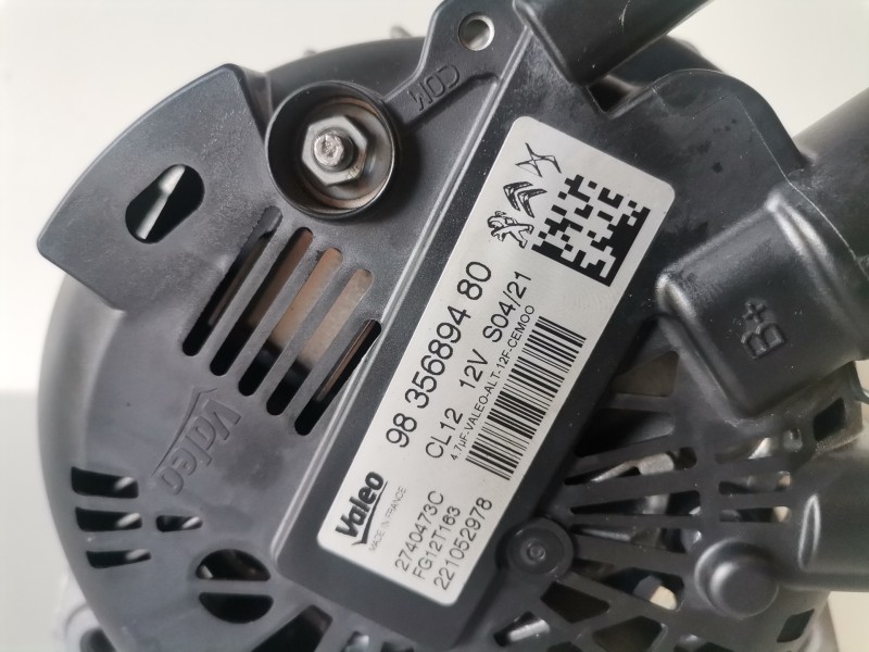 Recambio de alternador para citroen berlingo furgón hn05 referencia OEM IAM 9835689480  