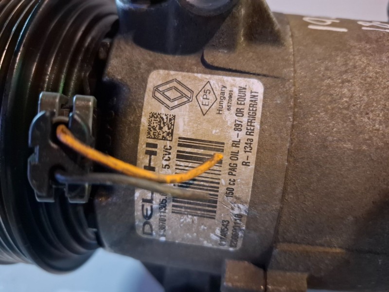 Recambio de compresor aire acondicionado para renault scenic ii (jm) k9k732 referencia OEM IAM 8200600110  