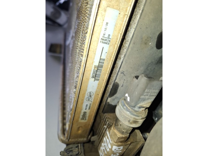 Recambio de radiador agua para peugeot partner (s2) wjy referencia OEM IAM 9653692180  