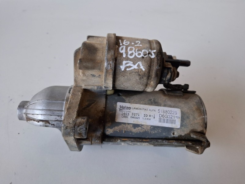 Recambio de motor arranque para peugeot bipper 199a9000 referencia OEM IAM D6G321  