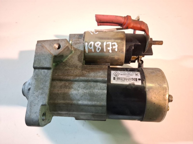 Recambio de motor arranque para renault kangoo i (f/kc0) k9k704 referencia OEM IAM M000T91581  