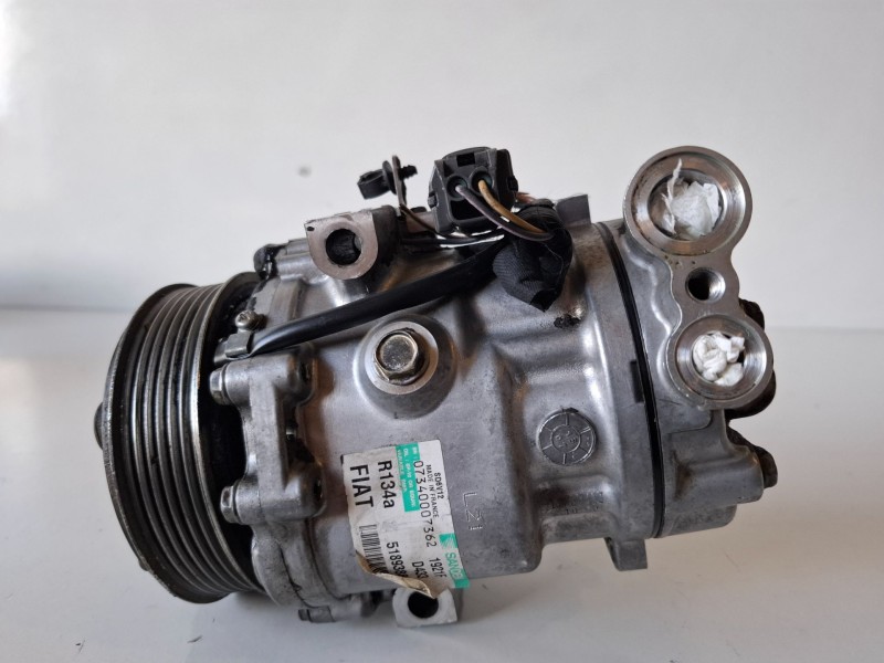 Recambio de compresor aire acondicionado para peugeot bipper 199a9000 referencia OEM IAM 51893889  