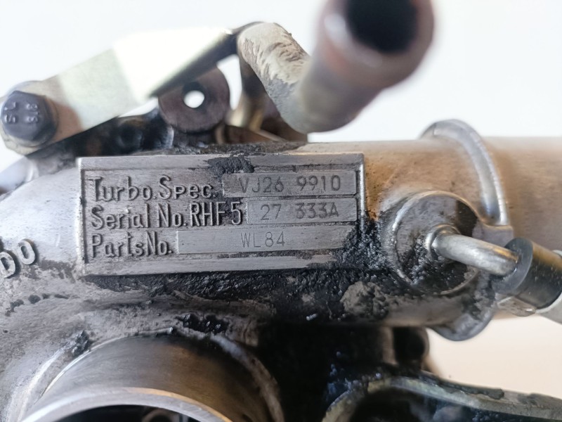 Recambio de turbocompresor para ford ranger (er) wlt referencia OEM IAM VJ269910  