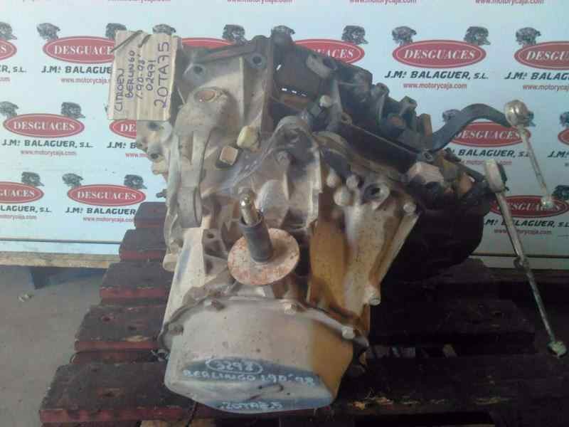 Recambio de caja cambios para citroen berlingo referencia OEM IAM 20TA75  