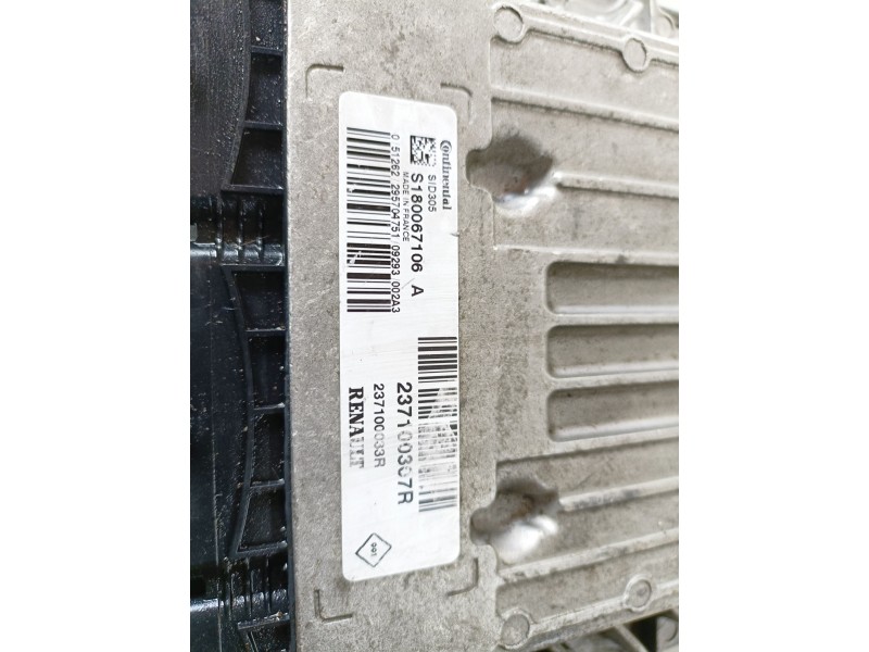 Recambio de centralita motor uce para renault megane iii coupe k9k832 referencia OEM IAM S180067106A  