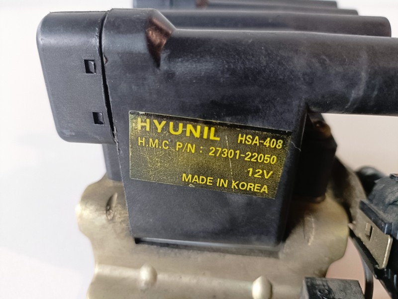 Recambio de bobina encendido para hyundai accent (x3) g4ek referencia OEM IAM 2730122050  