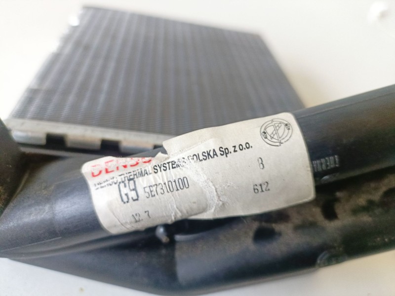 Recambio de radiador calefaccion / aire acondicionado para fiat scudo (272) furgón rhk referencia OEM IAM 5E73100100  