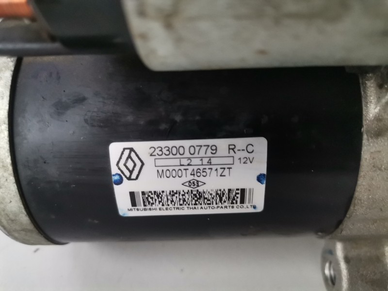 Recambio de motor arranque para dacia sandero ii h4b400 referencia OEM IAM 233000779R/M000T46571ZT  